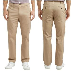 George Premium Khaki Pants Regular Fit Straight Leg Size  36-30